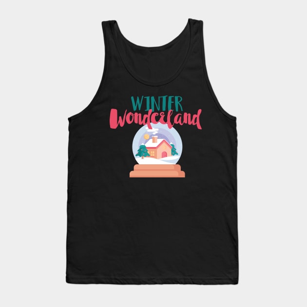 Winter Wonderland Tank Top by TeesByKimchi